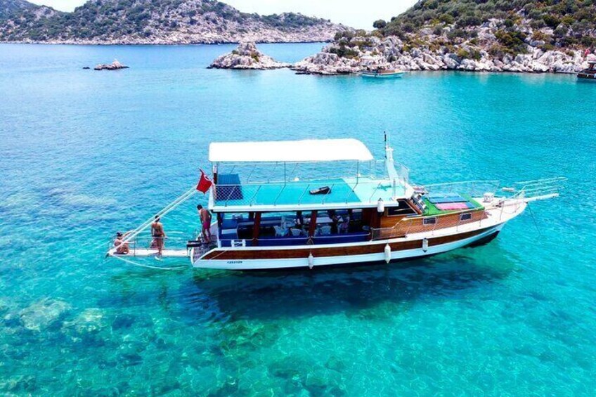 Sunken City Kekova Boat Tour Included Barbeque