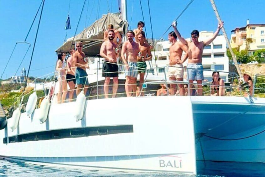 From Panormo: Luxe Sailing Cruise with Lunch and Drinks