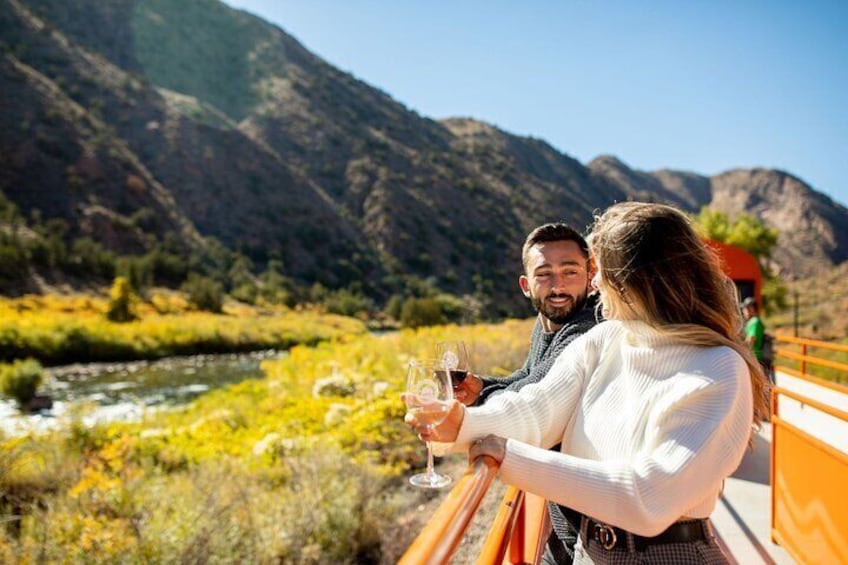 Ride the First Class Lunch Train through the Royal Gorge!