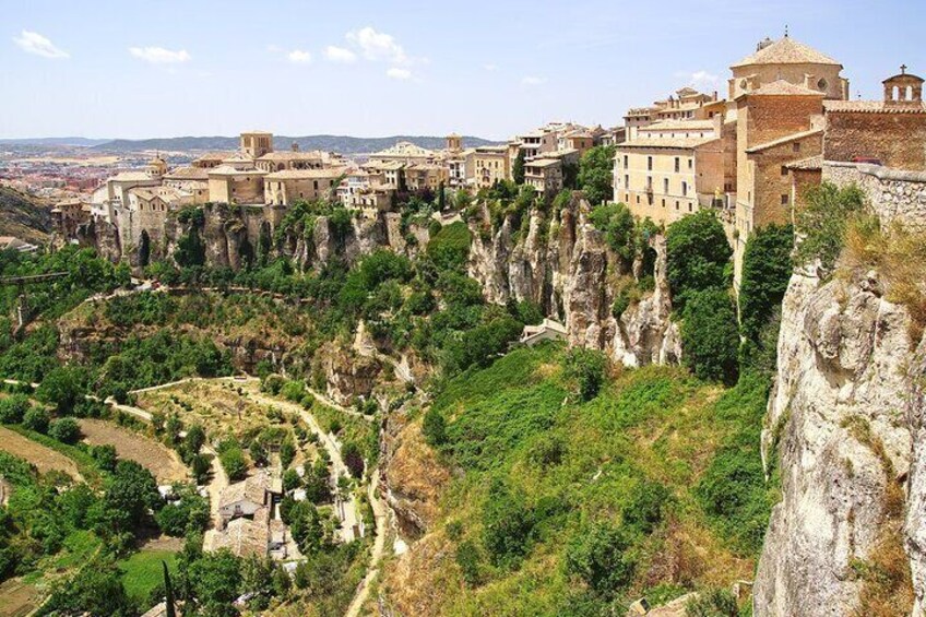 Magical view towards Cuenca