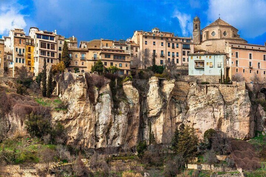 Magical view towards Cuenca