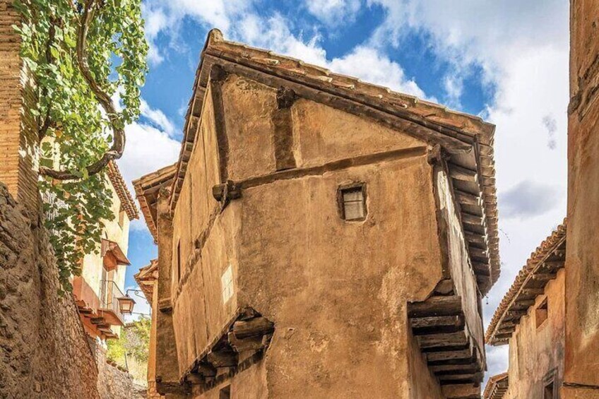 Magical view inside Albarracin