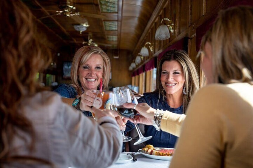 All aboard the Royal Gorge Route First Class Dinner Train!