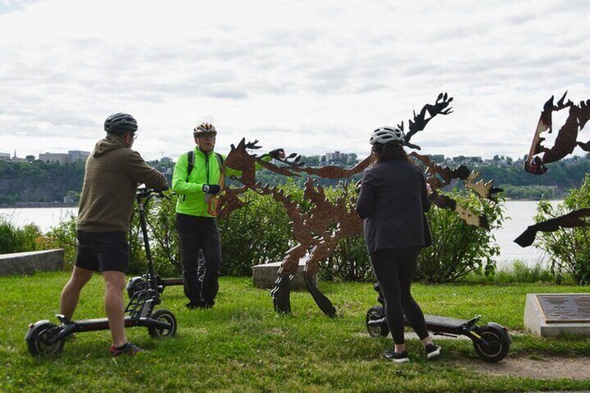 Québec City Electric Scooter Guided Tour