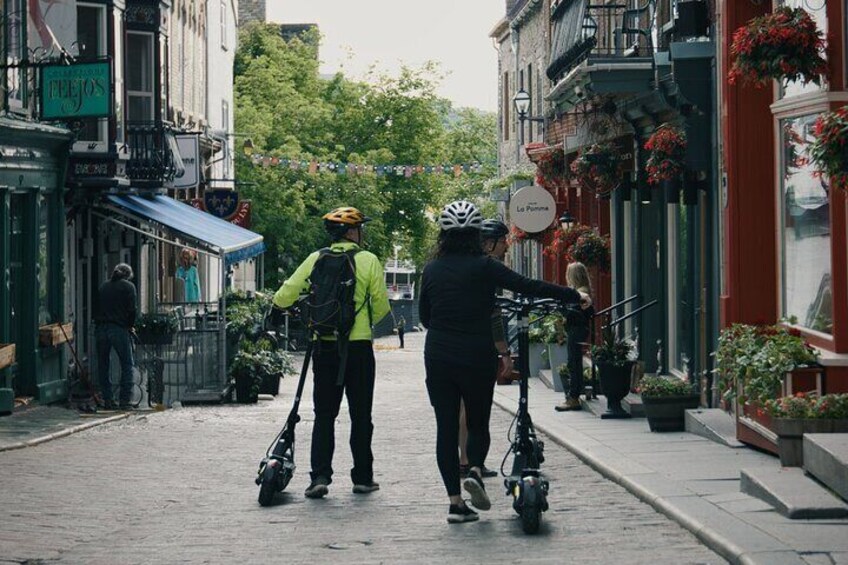 Québec City Electric Scooter Guided Tour