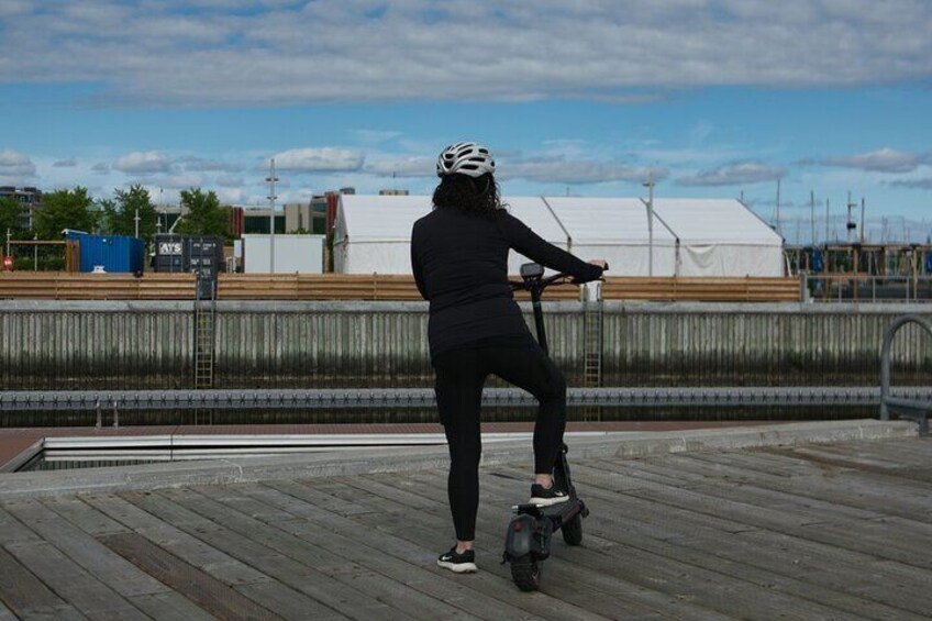 Québec City Electric Scooter Guided Tour