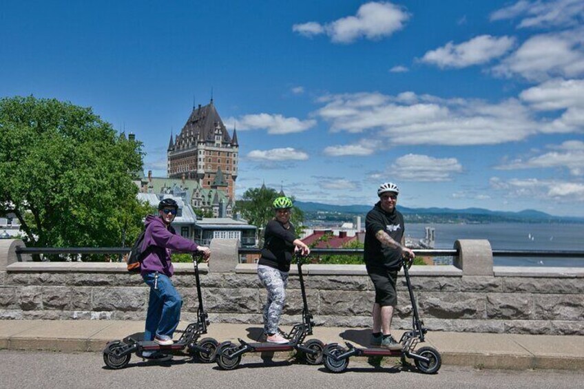 Québec City Electric Scooter Guided Tour