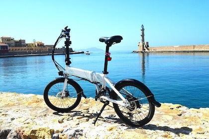 Chania E Bike Historical Tour with generous snack