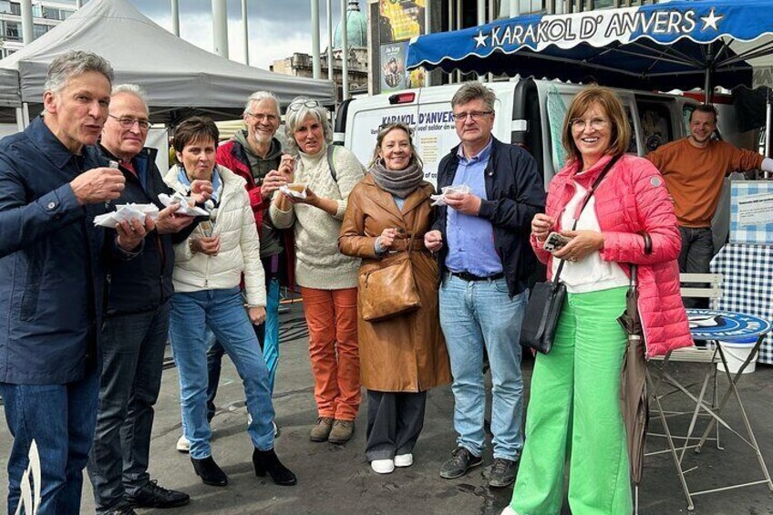 Antwerp: Food Walking Tour with 5 Tastings