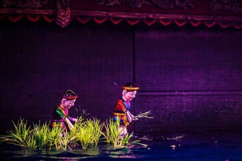 Water Puppet Show from Golden Dragon Theatre Ho Chi Minh City