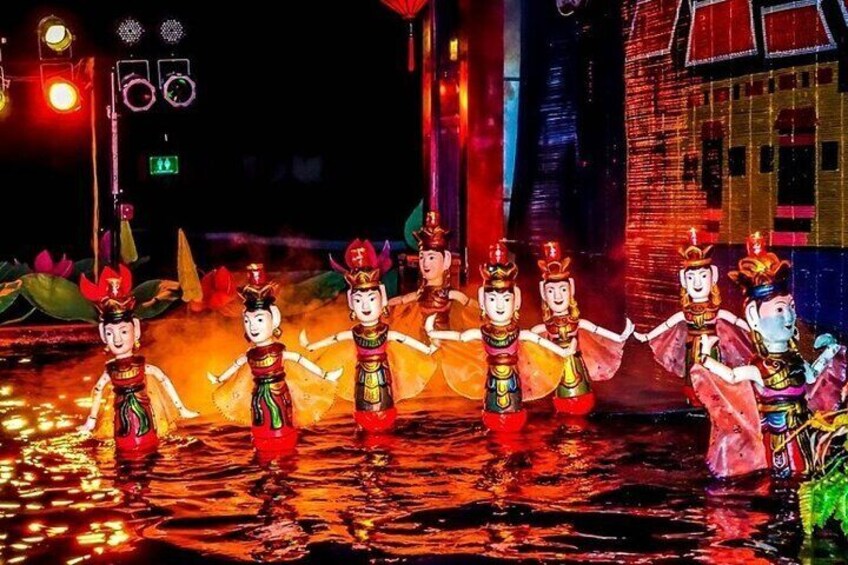 Water Puppet Show from Golden Dragon Theatre Ho Chi Minh City