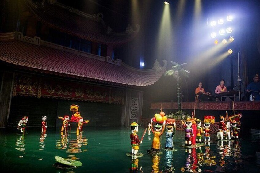 Water Puppet Show from Golden Dragon Theatre Ho Chi Minh City