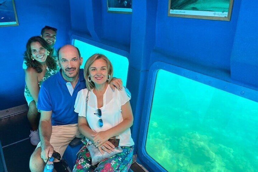 Underwater viewing tours along the coast of Sesimbra