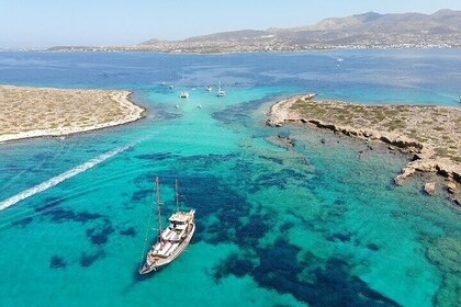 Sea Tour Blue Lagoon , Southern Paros & Despotico ,Alyki marina