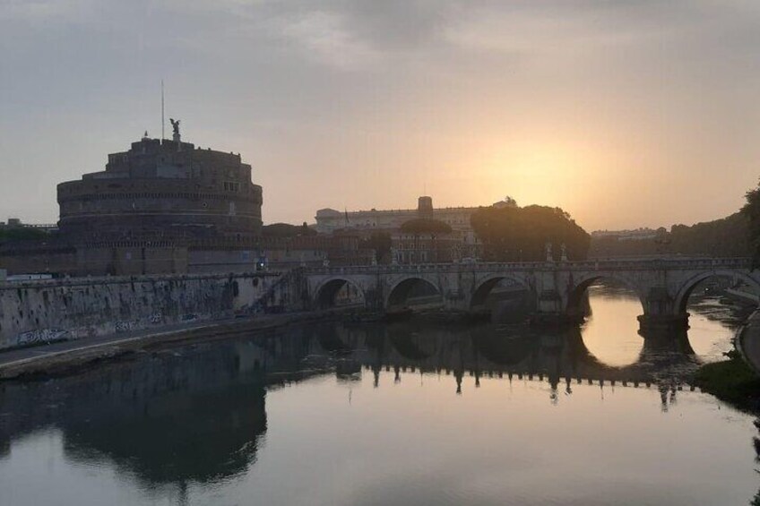 Rome Sunrise from Appian Way to the city center e-bike tour