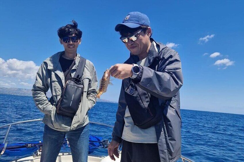 Fishing excursion in the Gulf of Noto 