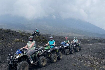 Volcan Pacaya on wheels quad bike From Antigua or Guatemala city.