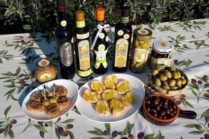 Olive oil tasting