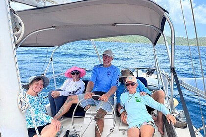 Private Sunset Sail Tour from Coral Bay to Virgin Island