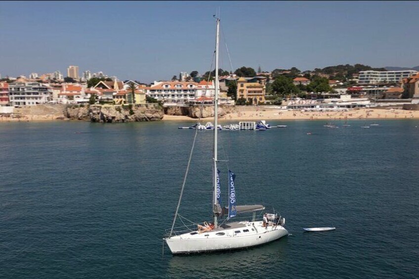 Private Sailing Tour at Cascais : Lazy Mooring in the Bay