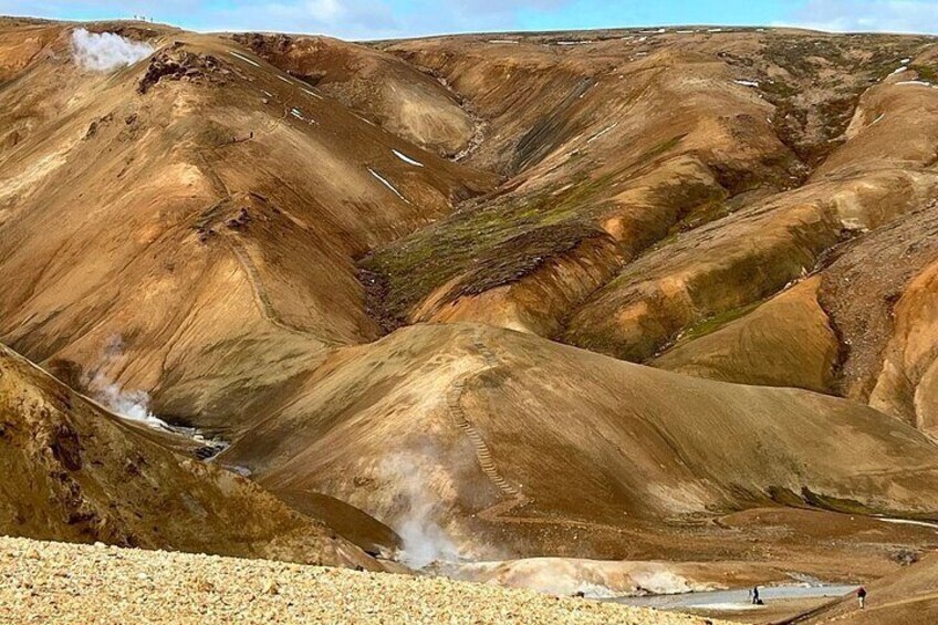 Icelandic Highlands: Hveravellir, kerlingarfjöll, geysir/gullfoss