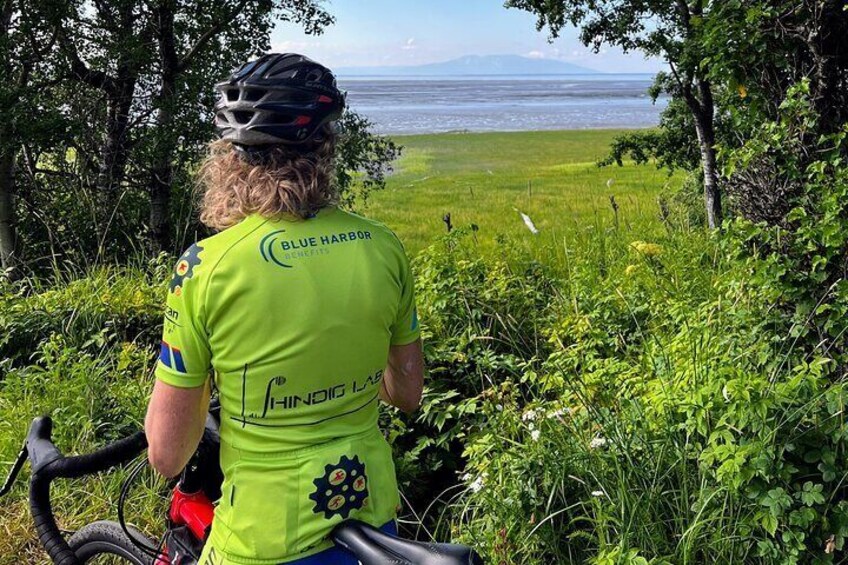 Soaking in the views!