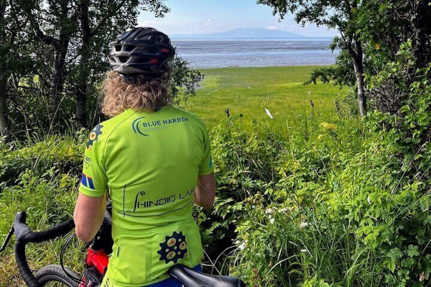 Soaking in the views!