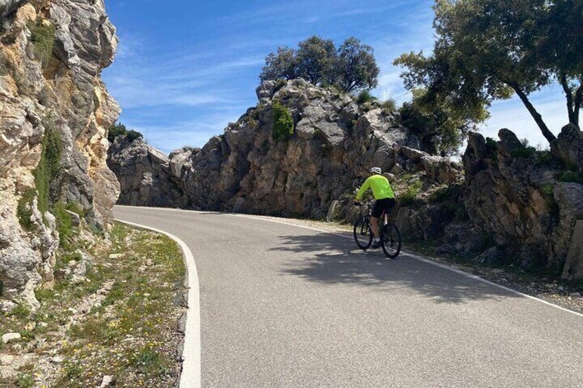 Ascent up to Las Palomas Pass