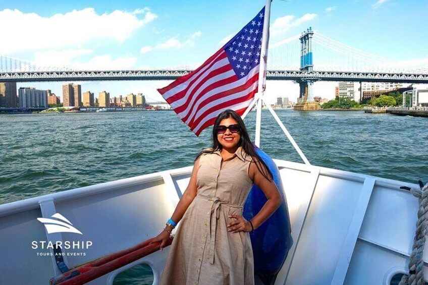 New York City 90-Minute Cruise: Lady Liberty, Bridges and Skyline