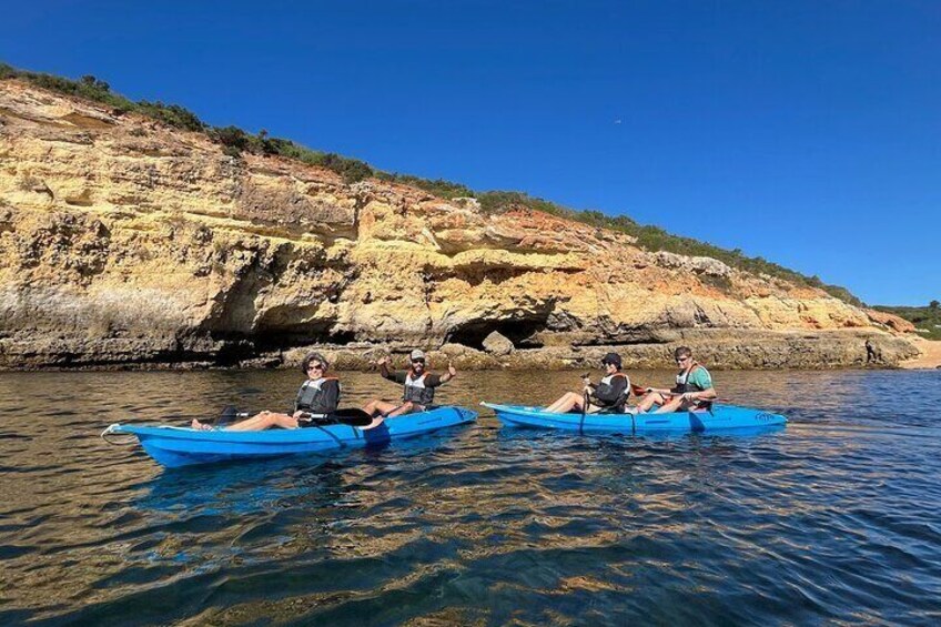 Benagil Kayaking to the Caves and Secret Beaches