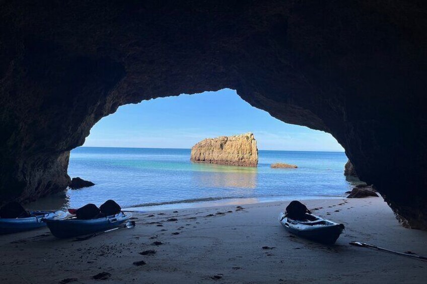 Benagil Kayaking to the Caves and Secret Beaches