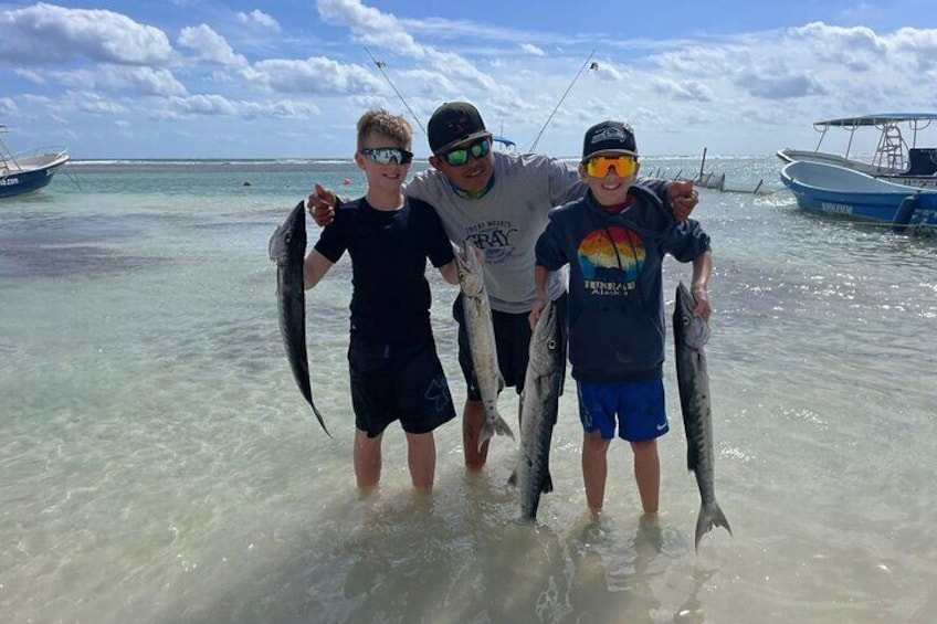 Private sport fishing in costa maya, mahahual 4 hrs