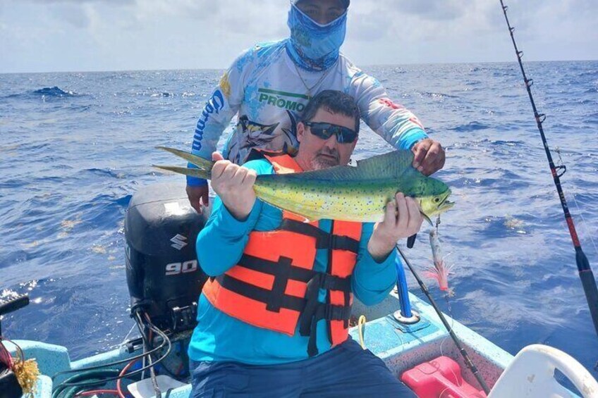 Private sport fishing in costa maya, mahahual