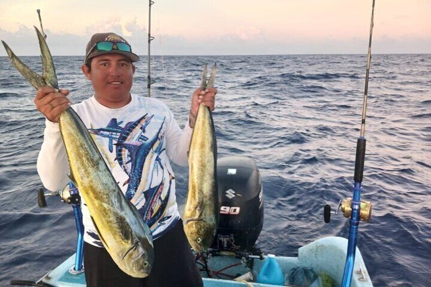 Private sport fishing in costa maya, mahahual