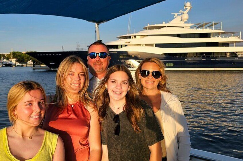 Family time is a great time and a sunset tour is a great way to spend time together before heading out to dinner.