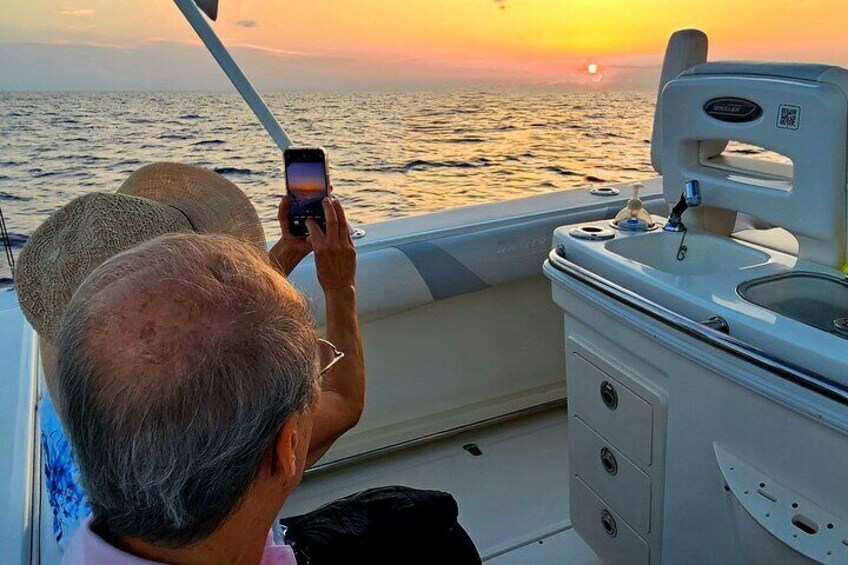 The early bird gets to watch a spectacular sunrise over the Atlantic