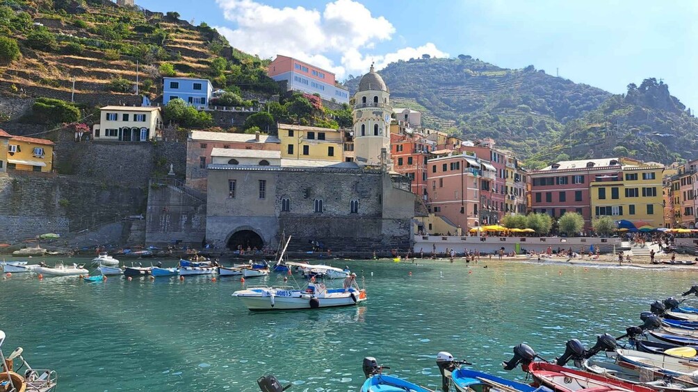 Picture 1 for Activity Vernazza: Cinque Terre Cruise with Snorkel and Sunset Option