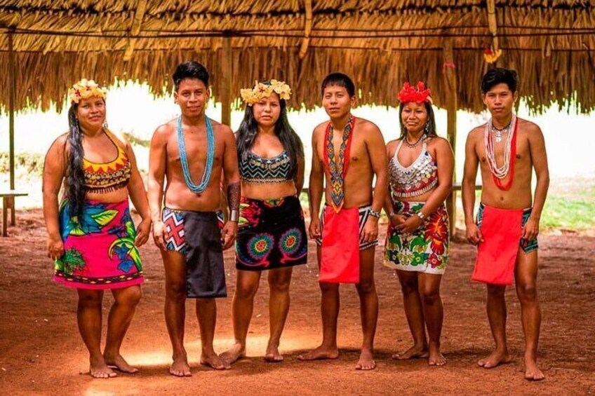 Private 6 hours Tour to Embera´s Community Panama Roots