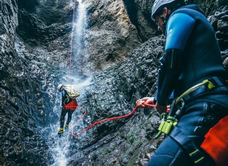 Picture 5 for Activity Schwarzwasserbach: Canyoning in Austria's Kleiwalsertal