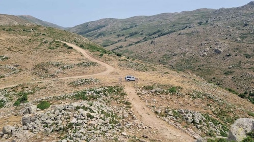 From Arbatax: Barbagia jeep tour and lunch at the shepherd's