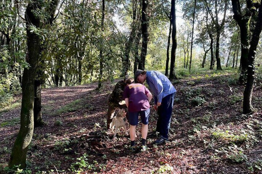 Truffle Hunting in San Miniato in Tuscany with Tasting