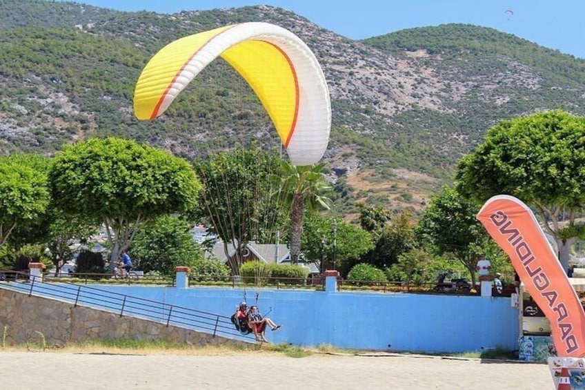 Paragliding Experience from Side