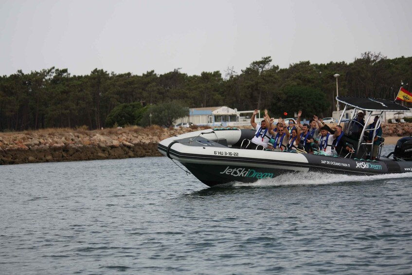 Picture 7 for Activity From Huelva: Algarve Coast and Tavira Island Speedboat Tour