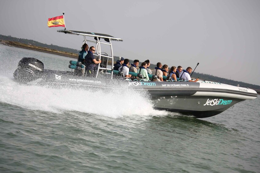 Picture 1 for Activity From Huelva: Algarve Coast and Tavira Island Speedboat Tour