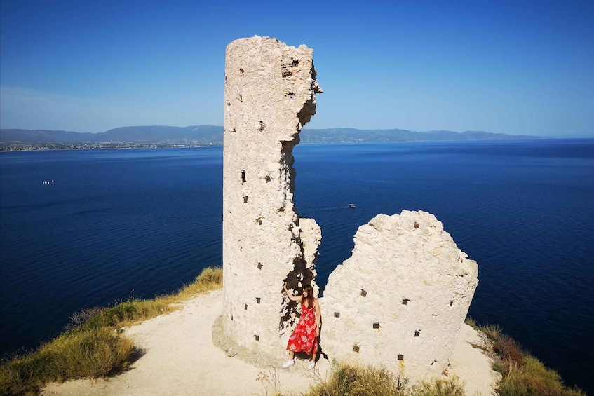 Cagliari Sunset tour: Poetto Tower and NatureTherapy