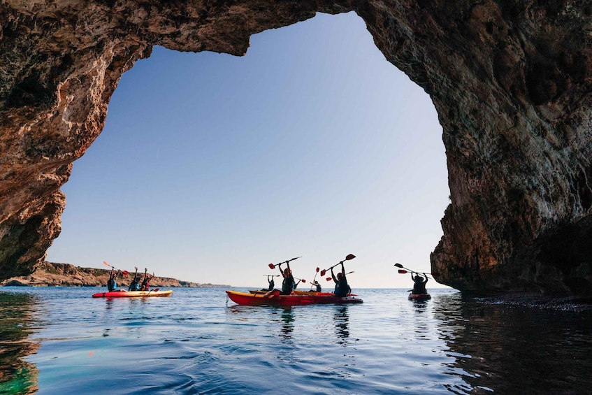 Picture 12 for Activity Cala Varques: Guided Sea Caves Kayak & Snorkeling Expedition