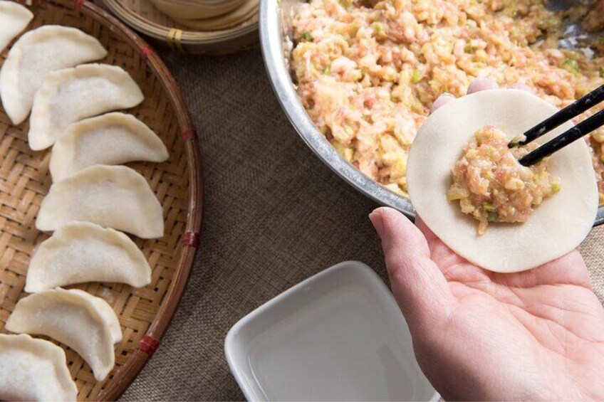 Immersive Dumpling Making Class in Boca Raton 