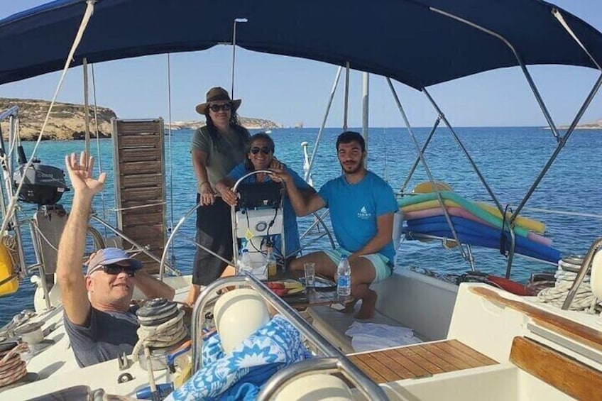 Sea Sunset Tour on sailing boat in Parikia Bay - Paros