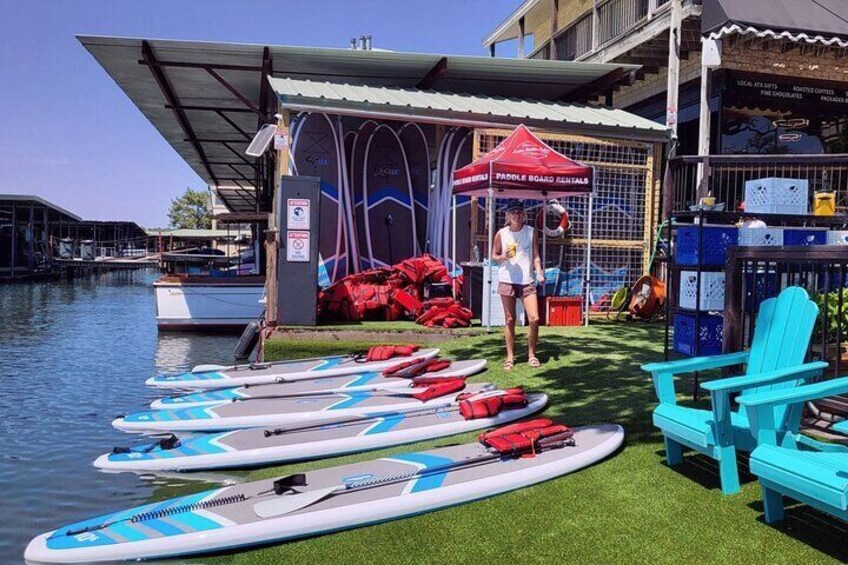 Paddle Boarding on Lake Austin Per Person