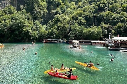 Valbona a Theth Caminata vía río Shala : Transporte + Mapa Digital